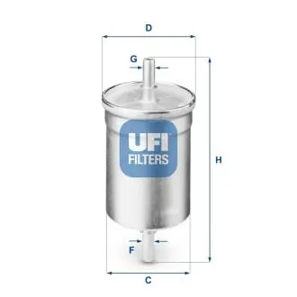 3171000 Топливный фильтр UFI подбор по vin на Brocar