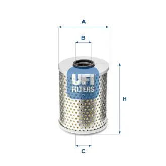 2554800 Масляный фильтр UFI подбор по vin на Brocar