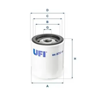 2437000 Топливный фильтр UFI подбор по vin на Brocar
