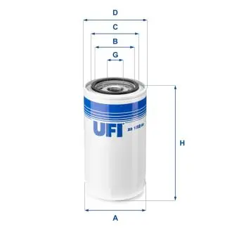 2315200 Масляний фільтр UFI підбір по vin на Brocar