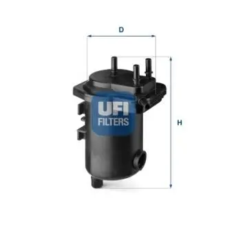 2413200 Топливный фильтр UFI підбір по vin на Brocar