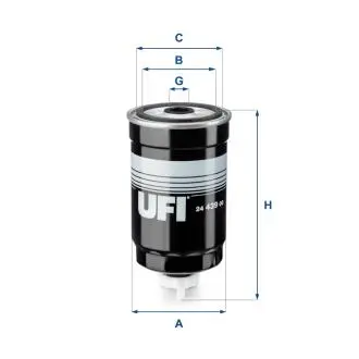 2443900 Топливный фильтр UFI подбор по vin на Brocar