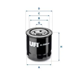 2358300 Масляный фильтр UFI подбор по vin на Brocar