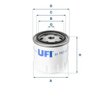 2314300 Масляный фильтр UFI подбор по vin на Brocar
