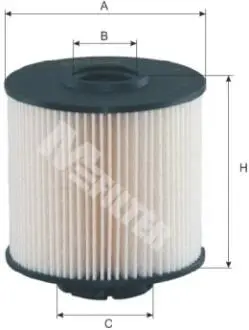 DE631 Паливний фільтр M-FILTER підбір по vin на Brocar