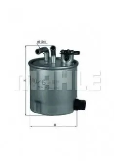 KL4406 Паливний фільтр MAHLE / KNECHT підбір по vin на Brocar