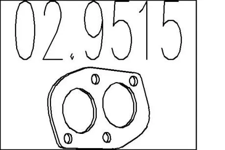 029515 Монтажне кільце MTS підбір по vin на Brocar