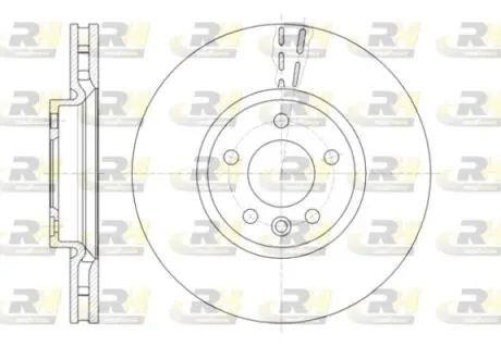 6142010 Гальмівний диск ROADHOUSE підбір по vin на Brocar