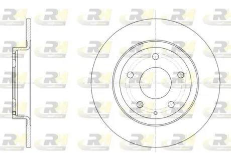 6151900 Гальмівний диск ROADHOUSE підбір по vin на Brocar