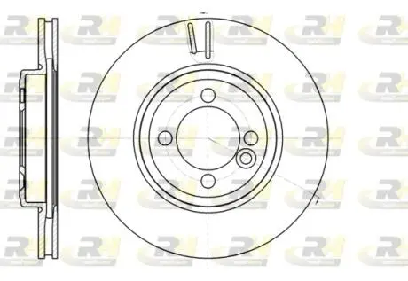 6108110 Гальмівний диск ROADHOUSE підбір по vin на Brocar