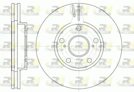 684210 Гальмівний диск ROADHOUSE підбір по vin на Brocar