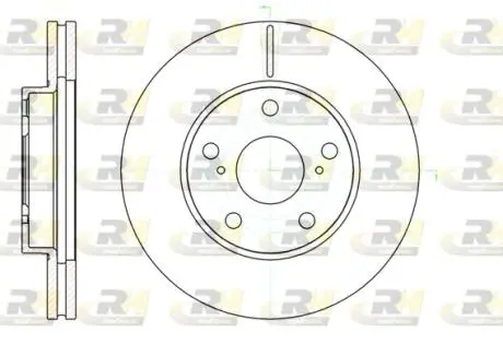 6104310 Тормозной диск ROADHOUSE подбор по vin на Brocar
