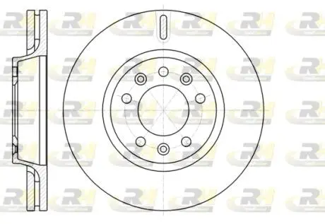 6105210 Гальмівний диск ROADHOUSE підбір по vin на Brocar