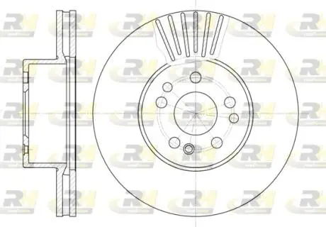 635310 Тормозной диск ROADHOUSE підбір по vin на Brocar
