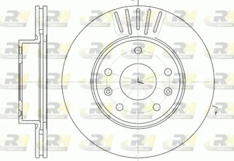 667010 Гальмівний диск ROADHOUSE підбір по vin на Brocar