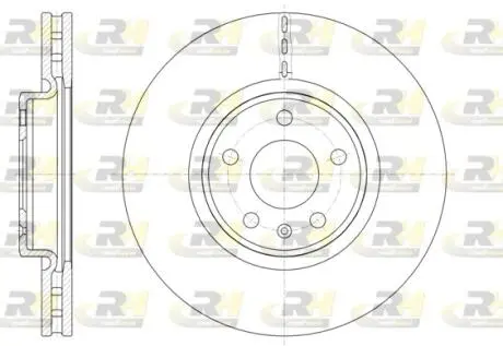 6154310 Гальмівний диск ROADHOUSE підбір по vin на Brocar