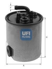2400700 Топливный фильтр UFI подбор по vin на Brocar