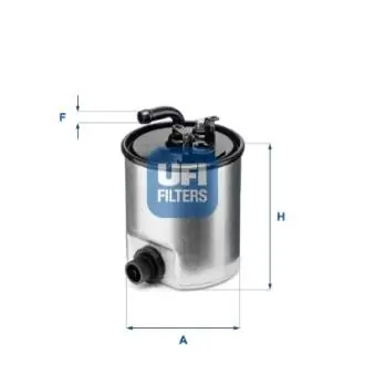 2400700 Топливный фильтр UFI подбор по vin на Brocar