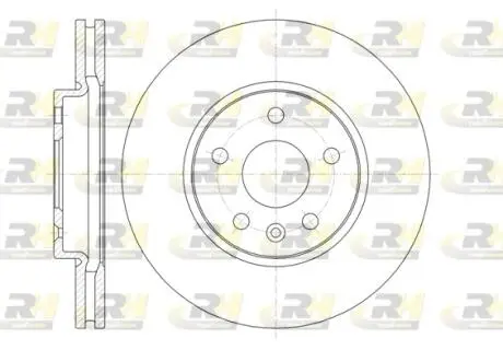 6131310 Гальмівний диск ROADHOUSE підбір по vin на Brocar