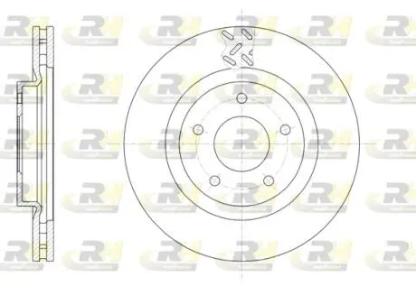 6155310 Тормозной диск ROADHOUSE подбор по vin на Brocar