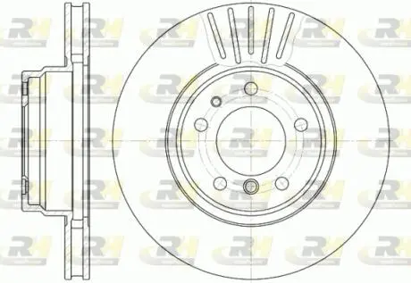 650910 Гальмівний диск ROADHOUSE підбір по vin на Brocar