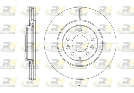 6163810 Гальмівний диск ROADHOUSE підбір по vin на Brocar