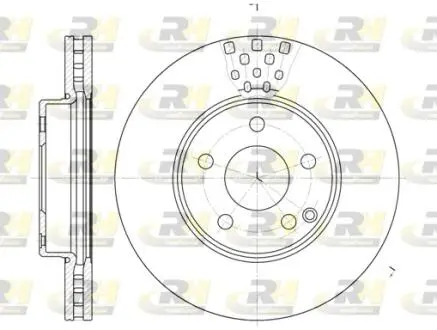 667610 Гальмівний диск ROADHOUSE підбір по vin на Brocar