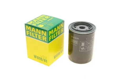 W81881 Масляный фильтр MANN подбор по vin на Brocar