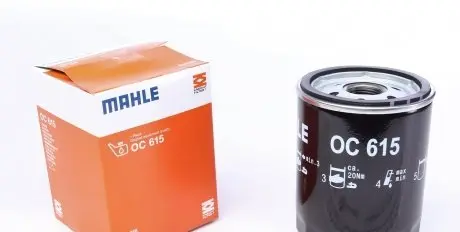 OC615 Фільтр масляний Ford Ranger 2.5-3.0TDCI 06-12 MAHLE / KNECHT підбір по vin на Brocar