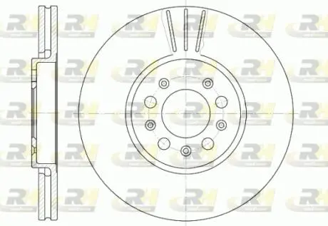 654410 Гальмівний диск ROADHOUSE підбір по vin на Brocar