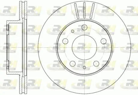 650410 Тормозной диск ROADHOUSE подбор по vin на Brocar