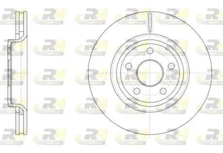 6151210 Гальмівний диск ROADHOUSE підбір по vin на Brocar