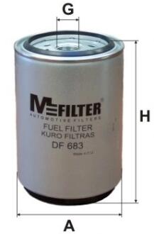 DF683 Топливный фильтр M-FILTER підбір по vin на Brocar