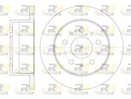 6112000 Тормозной диск ROADHOUSE подбор по vin на Brocar
