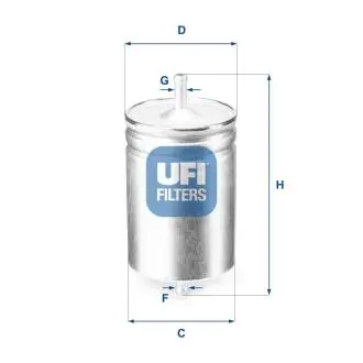 3158300 Топливный фильтр UFI подбор по vin на Brocar