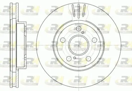 654010 Гальмівний диск ROADHOUSE підбір по vin на Brocar