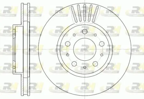 641010 Гальмівний диск ROADHOUSE підбір по vin на Brocar