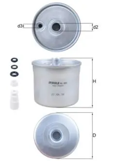 KL468 Фільтр палива MAHLE / KNECHT підбір по vin на Brocar