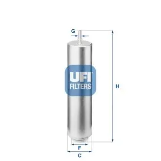 3195200 Топливный фильтр UFI подбор по vin на Brocar