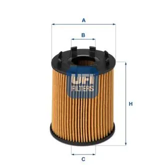 2504300 Масляный фильтр UFI подбор по vin на Brocar