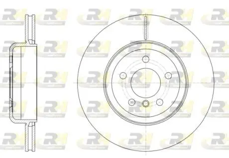 6155110 Тормозной диск ROADHOUSE підбір по vin на Brocar