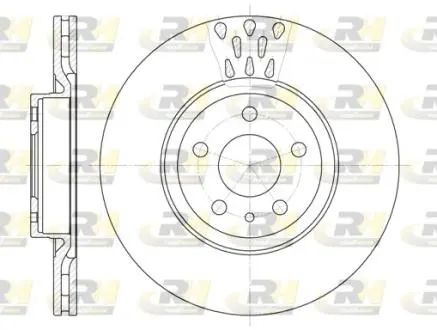 631610 Гальмівний диск ROADHOUSE підбір по vin на Brocar