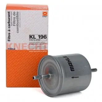 KL196 Фільтр паливний Volvo S40 I/S60 I/S80 I/V40/V70/XC70/XC90 I 1.6-4.4 95-14 MAHLE / KNECHT підбір по vin на Brocar
