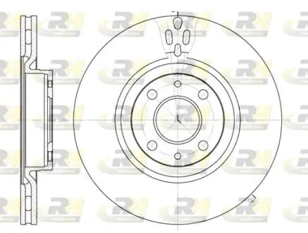 631611 Тормозной диск ROADHOUSE подбор по vin на Brocar