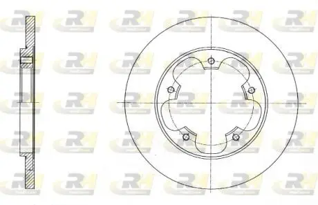 6156700 Гальмівний диск ROADHOUSE підбір по vin на Brocar