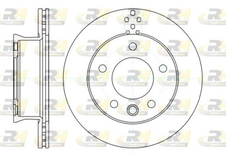 6127510 Тормозной диск ROADHOUSE підбір по vin на Brocar