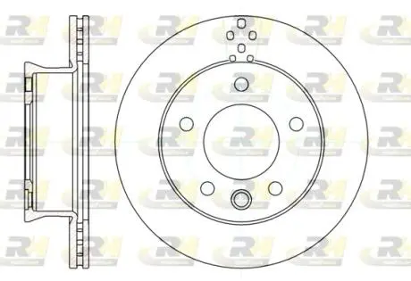 6127510 Гальмівний диск ROADHOUSE підбір по vin на Brocar
