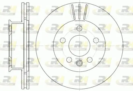 641610 Гальмівний диск ROADHOUSE підбір по vin на Brocar
