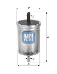 3151400 Топливный фильтр UFI подбор по vin на Brocar