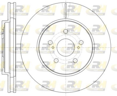 6113610 Тормозной диск ROADHOUSE підбір по vin на Brocar